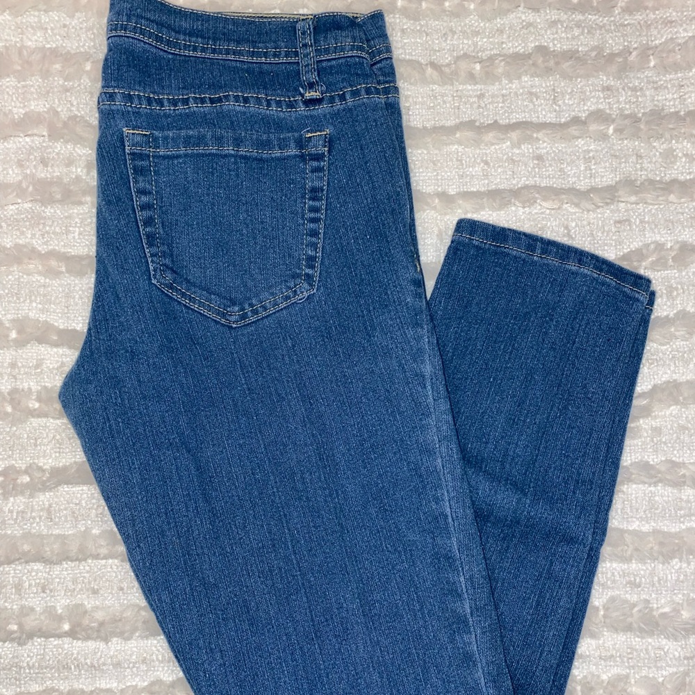 Skinny Blue Denim Jeans